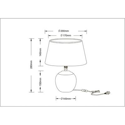 Декоративная настольная лампа Arte Lamp SCHEAT A5033LT-1WH, 1хE14