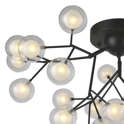 Потолочный светильник Ligamentum 2481-9U, 27*G4LED*3W, 4423LM, 3000K. ТМ F-Promo