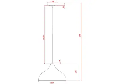 Подвесной светильник Arte Lamp CARMEL A7076SP-1BK, 1хE14