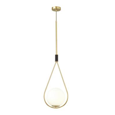 4810/1A PENDANT ODL21 493 золтой/черный/белый Подвес E14 1*40W FLARI