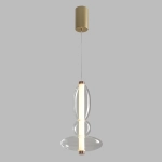 Светильник подвесной Crystal Lux QUASAR SP10W LED TRANSPARENT 3791/210