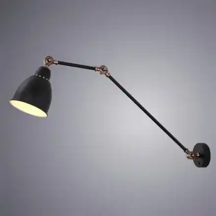Бра Arte Lamp BRACCIO A2055AP-1BK, 1хE27
