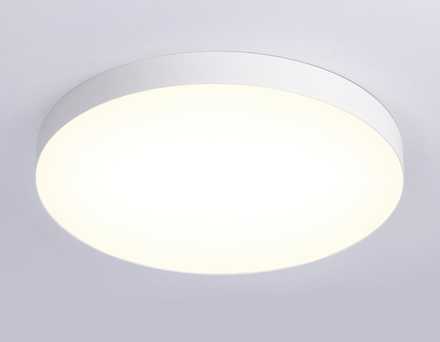 Светильник светодиодный потолочный FV5535 WH белый LED 90W 3000K D600*58 (Без ПДУ)