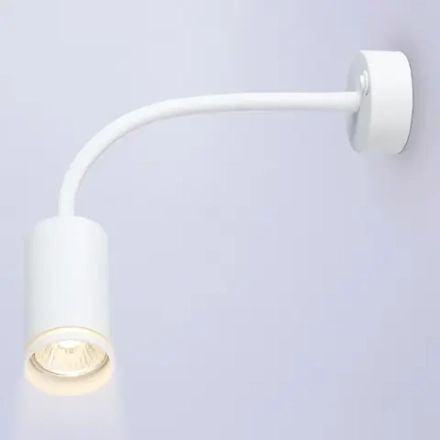 Светильник настенный с выключателем FW2469 WH белый GU10 max 12W D55*L100*H300