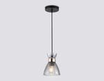 Светильник подвесной TR3406 BK/FGD/SM черный/золото/дымчатый E27 max 60W D135*1000
