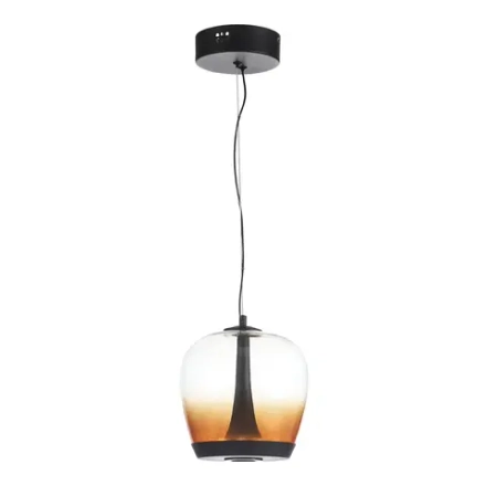 SL6014.413.01 Светильник подвесной ST-Luce Черный/Коричневый, Черный LED 1*17W 3000K