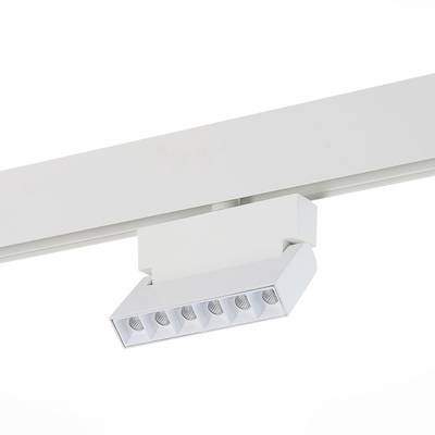 ST362.546.06 Магнитный трековый светильник белый LED 1*6W 4000K 532Lm Ra&gt;80 36° IP20 L120xW22xH134 48V
