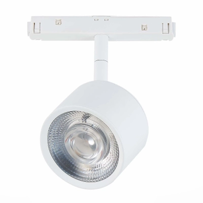 ST353.546.06 Магнитный трековый светильник белый LED 1*6W 4000K 560Lm Ra>80 36° IP20 L120xW81xH138 48V