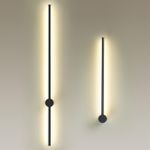 4335/18WLP HIGHTECH ODL22 299 чёрный Настенный светильник IP20 LED 18W 849Лм 3000K/4000K (перекл. ч/з тумблер на драйвере) FILLINI