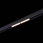 ST804.436.12 Магнитный трековый светильник Черный LED 1*12W 3000K 700Lm Ra>90 120° IP20 L220xW22xH46 48VV