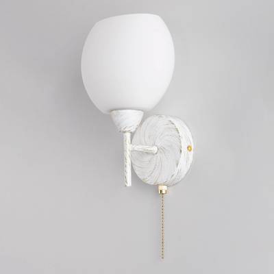 Citilux Флорида CL148310 Бра с выключателем Белое с патиной