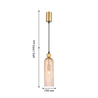 Подвес Semisfera 4368-1P, 1*E14*40W. ТМ F-Promo