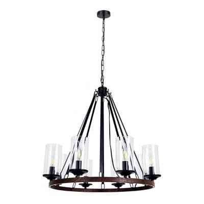Подвесная люстра Arte Lamp DALIM A7014SP-8BK, 8хE14