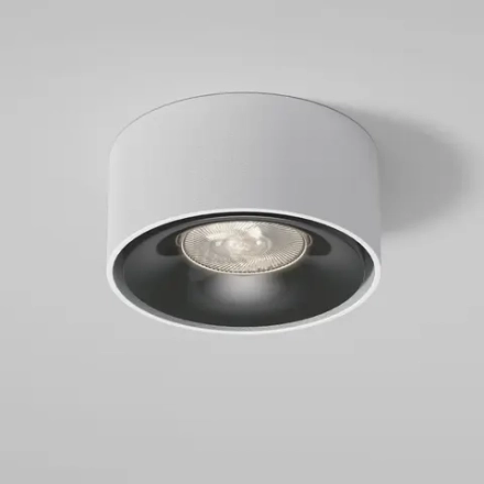 Светильник встраиваемый светодиодный Glam 10W 4000K белый/черный 25095/LED