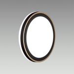 7620/DL PALE SN 046 Светильник пластик/белый/черный/медный LED 48Вт c ДУ 3000-4200-6300К D390 IP43 пульт ДУ AKUNA