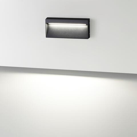 6649/5WL NATURE ODL24 000 черный/металл/акрил Подсветка для лестниц IP54 LED 5W 4000K 180° AC85-265V VITTY