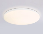 Потолочный светодиодный светильник с Wi-Fi Яндекс Алисой/Tuya/Smart Home/Alexa FZ2002 WH белый IP54 25W 3000K-6500K+RGB D370*55 (ПДУ ИК)