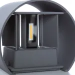 Фасадный светильник Arte Lamp RULLO A1415AL-1GY, 2хLED