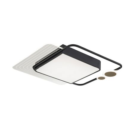 Потолочный светильник Escada 10225/SG LED*75W Black/Gold
