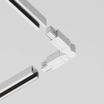 Коннектор поворотный шарнирный Trinity белый, TRA005CS-31W. TM Maytoni