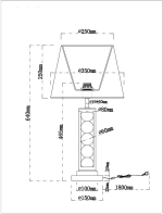 Декоративная настольная лампа Arte Lamp JESSICA A4062LT-1PB, 1хE27