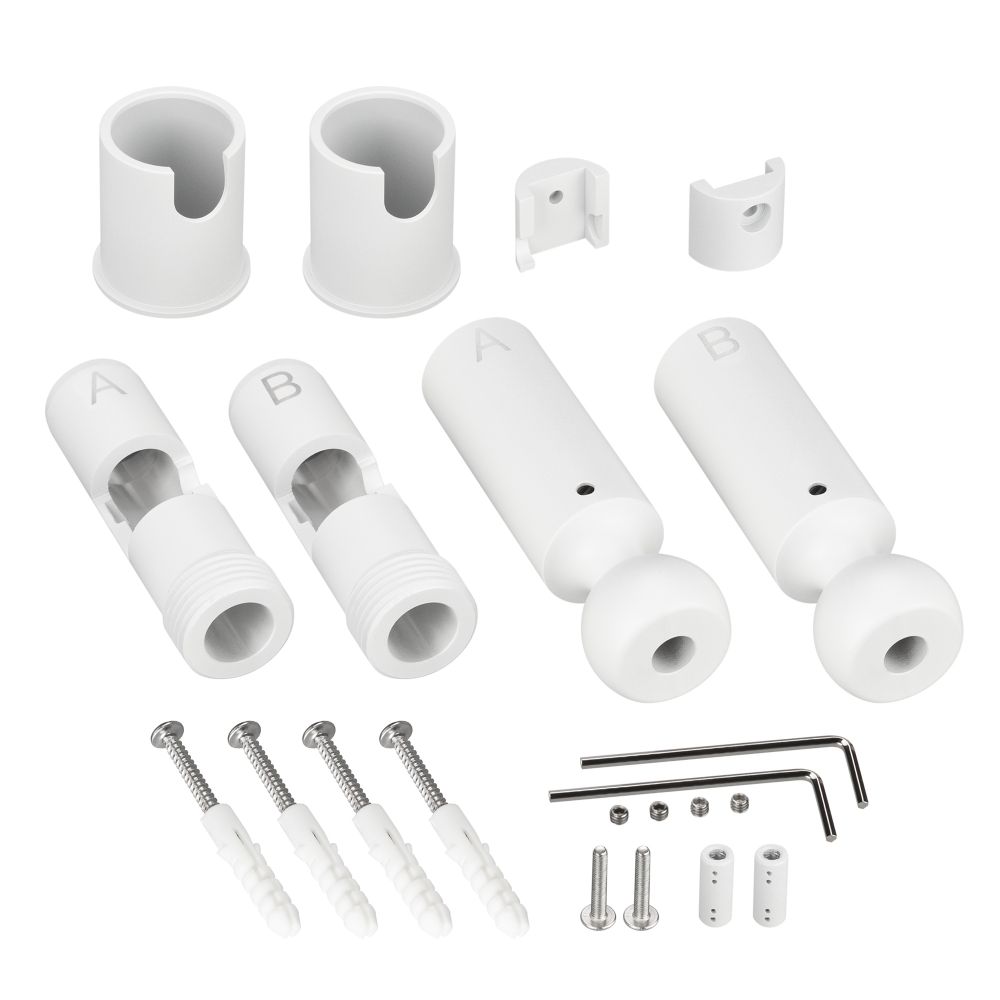 Крепление ARL-WAVE-1815-S-2-ENDCAP White (Arlight, Металл)