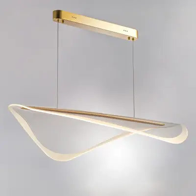 731403 Люстра VARESE 32W LED 1867LM 360G ЗОЛОТО 3000K Lightstar