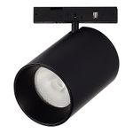 ST671.436.09 Магнитный трековый светильник Черный LED 1*9W 3000K 500Lm Ra&gt;90 36° IP20 D45xH63 24V