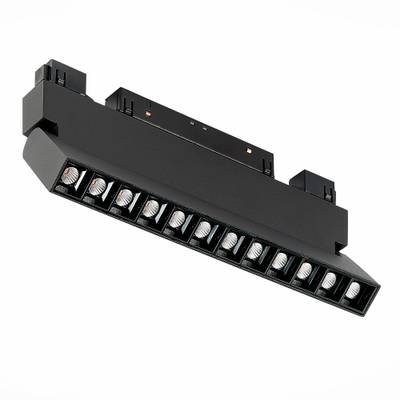 ST364.446.12 Магнитный трековый светильник Черный LED 1*12W 4000K 1 009Lm Ra&gt;80 36° IP20 L219xW22xH108 48V