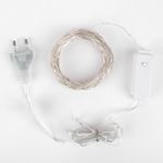 Гирлянда нить "роса" теплый белый 10М IP20 400-009