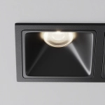 Встраиваемый светильник Альфа / Alfa LED 20 Вт 4000 К 50°, DL043-02-10W4K-SQ-B-1. TM Maytoni