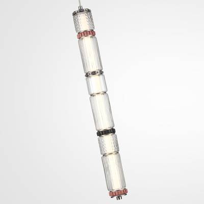 5456/18L L-VISION ODL_EX26 045 темный сатин.никель/терракот/черный Подвес LED 22W 4000K COLLIER