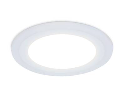 Встраиваемый cветодиодный светильник с подсветкой DCR360 3W+3W 4200K/6400K 85-265V D105*28