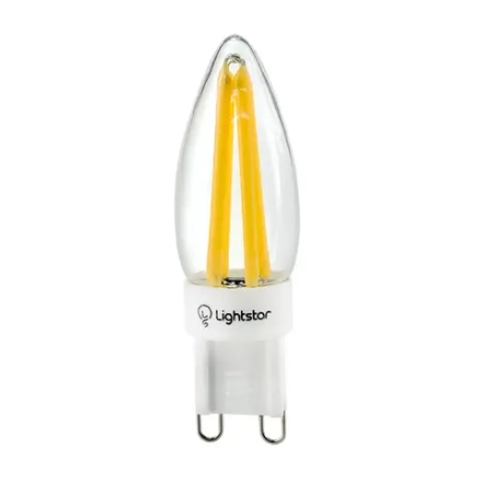 940474 Лампа энергосберегающая LED 220V C35 G9 5W=40W 280LM 360G 4000K 20000H