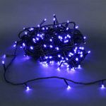 A-244 BLUE/WITH FLASH гирлянда светодиодная 18м 200LED влагозащищенная