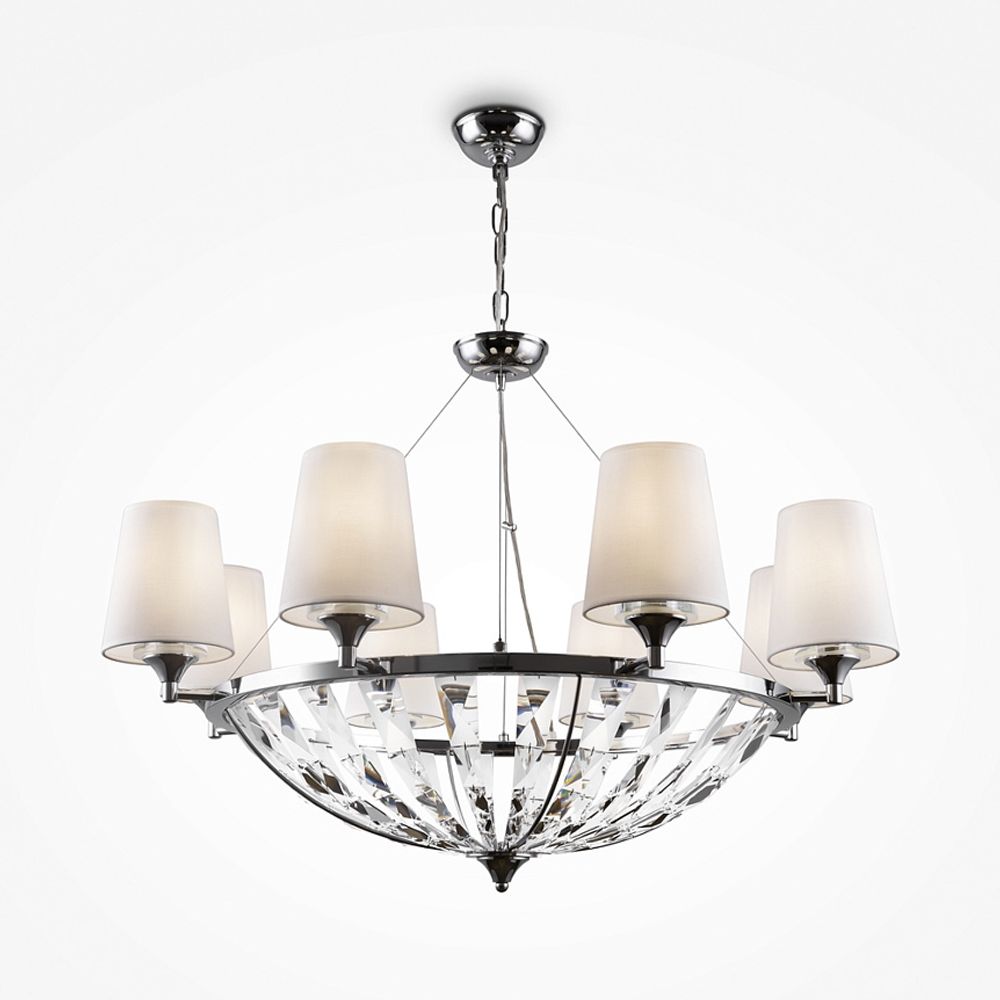 Подвесной светильник Pantheon E14x8, H021PL-08CH. TM Maytoni