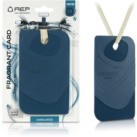 Ароматизатор воздуха для автомобиля "Fragrant Card" Sandalwood