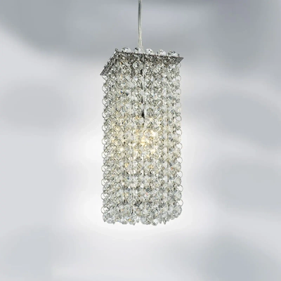 795424 Подвес CRISTALLO 1х40W G9 ХРОМ