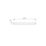 Экран FANTOM-W49-10000 SILICONE (Arlight, Силикон)