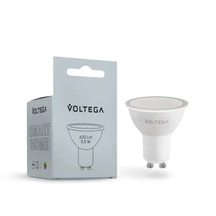 Светодиодная лампа Wi-Fi MR16 GU10 5,5Вт Цветная (RGB) + Комбинированная (MIX) диммируемая 110°, 2426. TM Maytoni