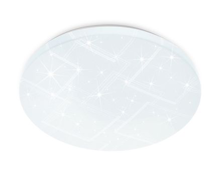 Потолочный светодиодный светильник FZ1032 WH белый 30W 6400K D370*55 (Без ПДУ)