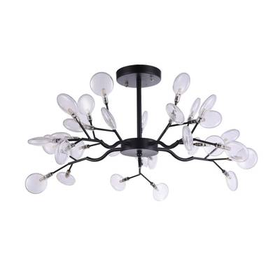 Подвесная люстра Skein 2480-10P, 30*G4LED*3W, 4914LM, 3000K. ТМ F-Promo