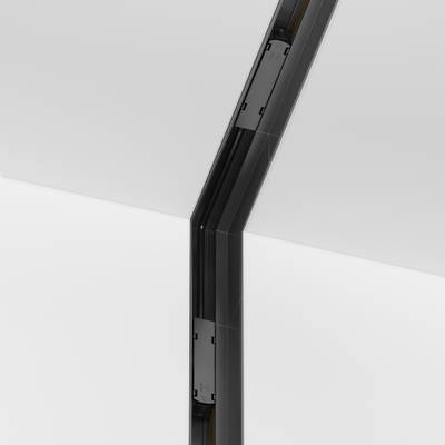 Угловой коннектор внутренний Gravity встраиваемый черный, TRX010ICL-22B. TM Maytoni