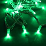 A-026 GN гирлянда светодиодная 10м, 100LED, влагозащищен. морозостойкая