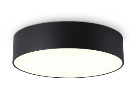 Светильник светодиодный потолочный FV5521 BK черный LED 26W 3000K D220*58 (Без ПДУ)