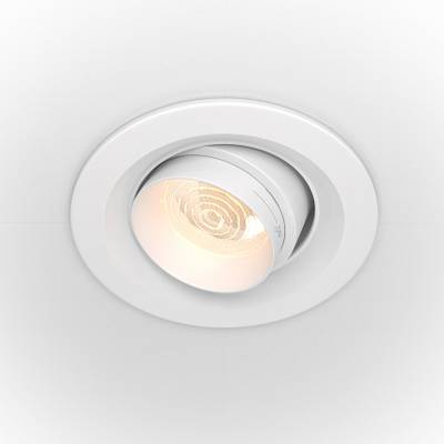 Встраиваемый светильник Elem 1x7Вт 3000K 15°-60° DL052-L7W3K. TM Maytoni