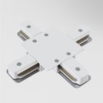 Коннектор Х-образный Unity встраиваемый белый, TRA002CX-11W. TM Maytoni