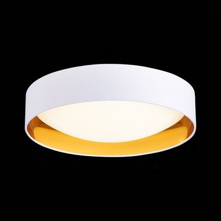 SLE201122-01 Светильник потолочный Белый, Золото/Белый LED 1*24W 4000K