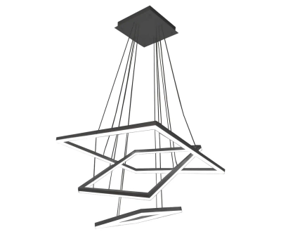 08201,19(4000K) Подвес Альтис черный w80+60+40 h200 Led 110W (4000K)