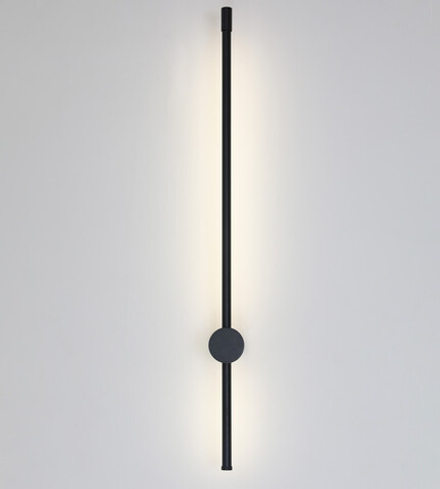 08423-80,19(4000K) Бра Локи черный h80 w10,5*6 Led 16W (4000K)
